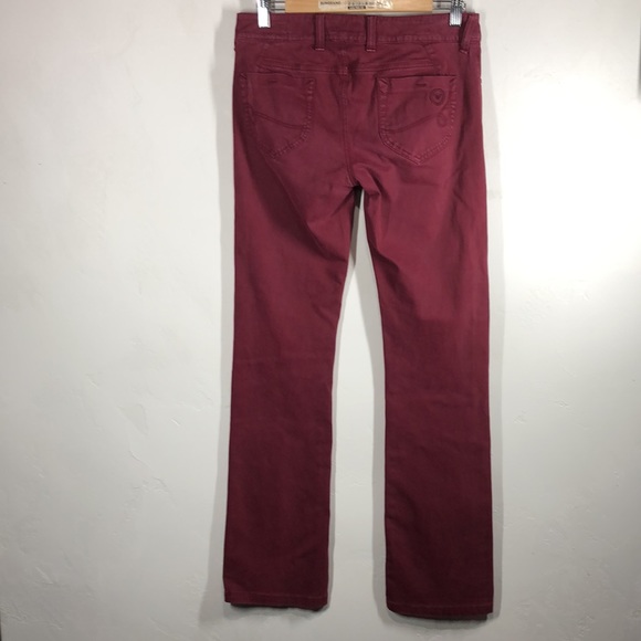 Emporio Armani Cameron maroon pants size 28 - Picture 5 of 13